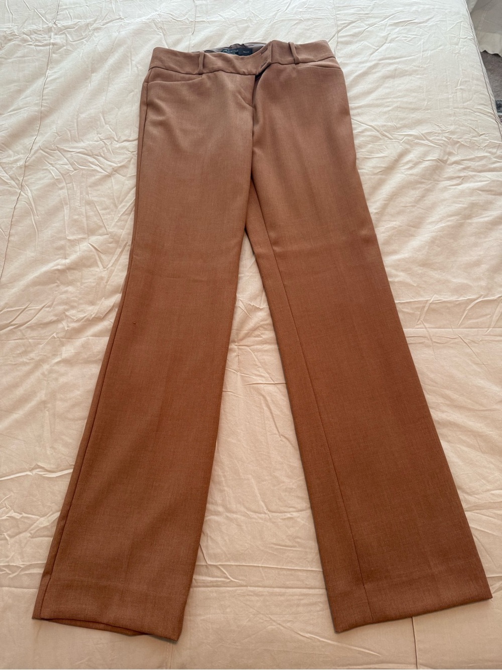 The Limited Brown Boot-Cut Dress Pants